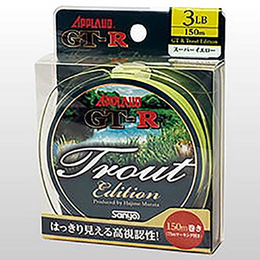 サンヨーナイロン (Sanyo) APPLAUD GT-R トラウトエディション 150m 12lb 蛍光ブルー [ナイロンライン]