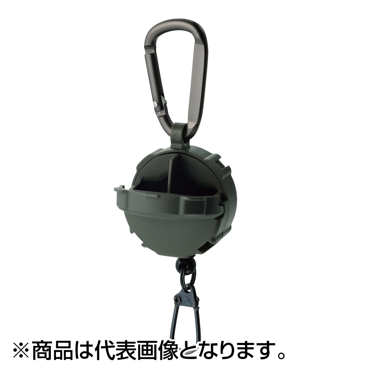 第一精工(DAIICHISEIKO) クリップオンリール+マイクロケース フォリッジグリーン
