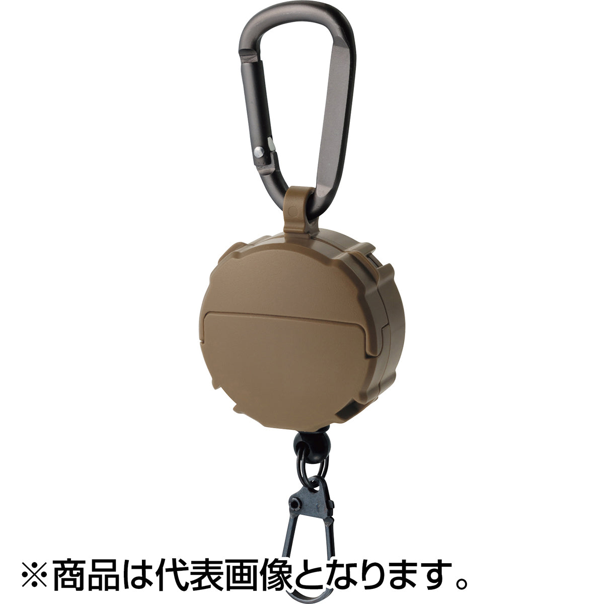 第一精工(DAIICHISEIKO) クリップオンリール+マイクロケース ダークアース