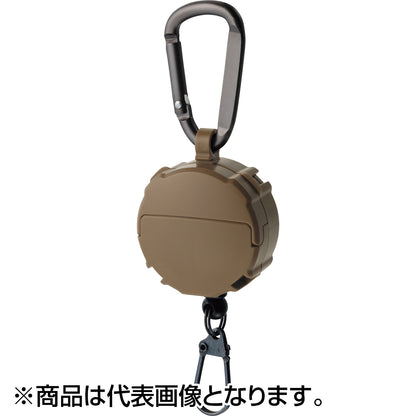 第一精工(DAIICHISEIKO) クリップオンリール+マイクロケース ダークアース