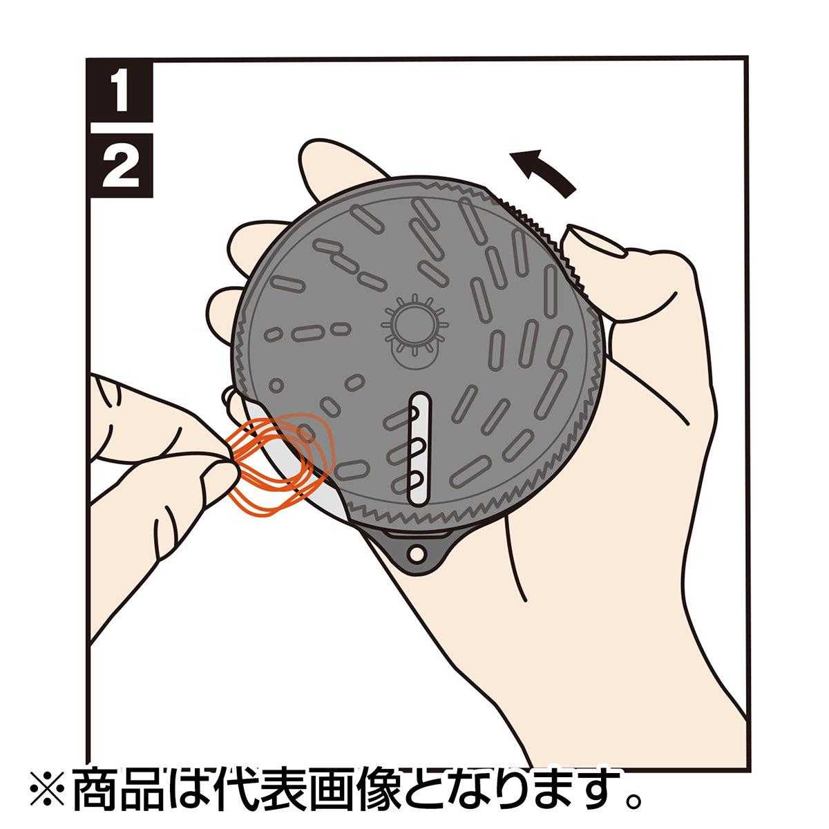第一精工(DAIICHISEIKO) 糸クズワインダー ブラック