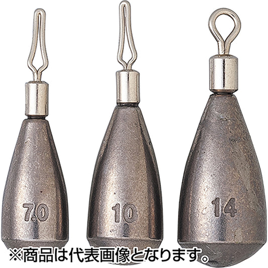バレーヒル(ValleyHill) TGシンカー18 ドロップショット 5g タングステン