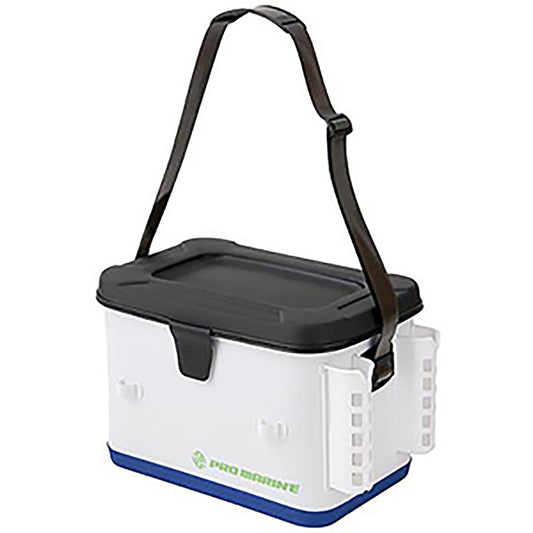 浜田商会 EVA船用タックルバッグ(ロッドスタンド付) 40cm ホワイト AEK405