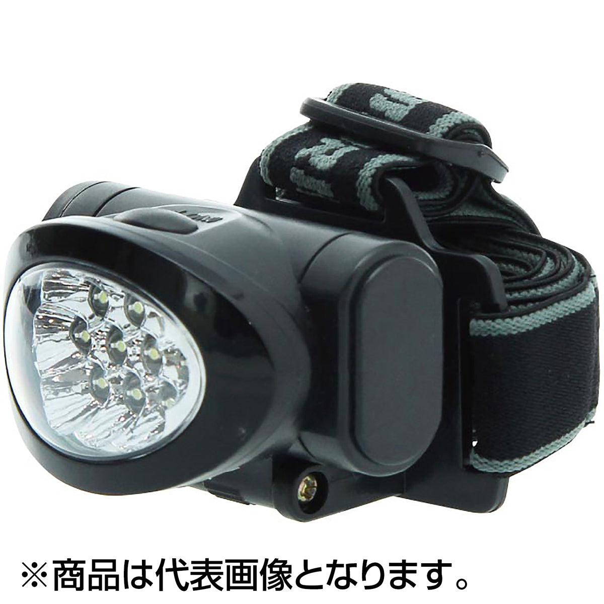 10LEDヘッドランプ ブラック LEK