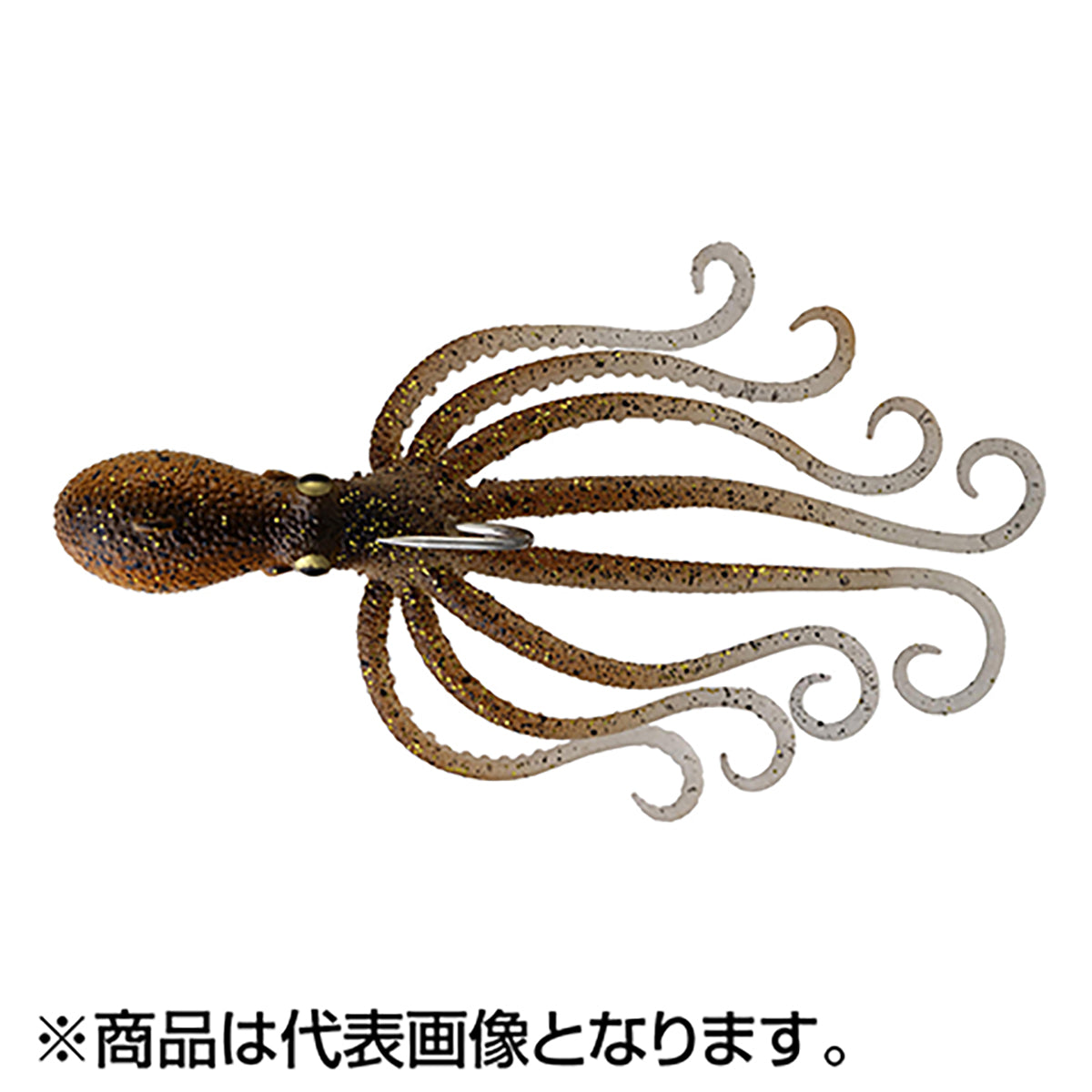 サベージギア(Savage Gear) 3D オクトパス 35g 10cm ブラウン