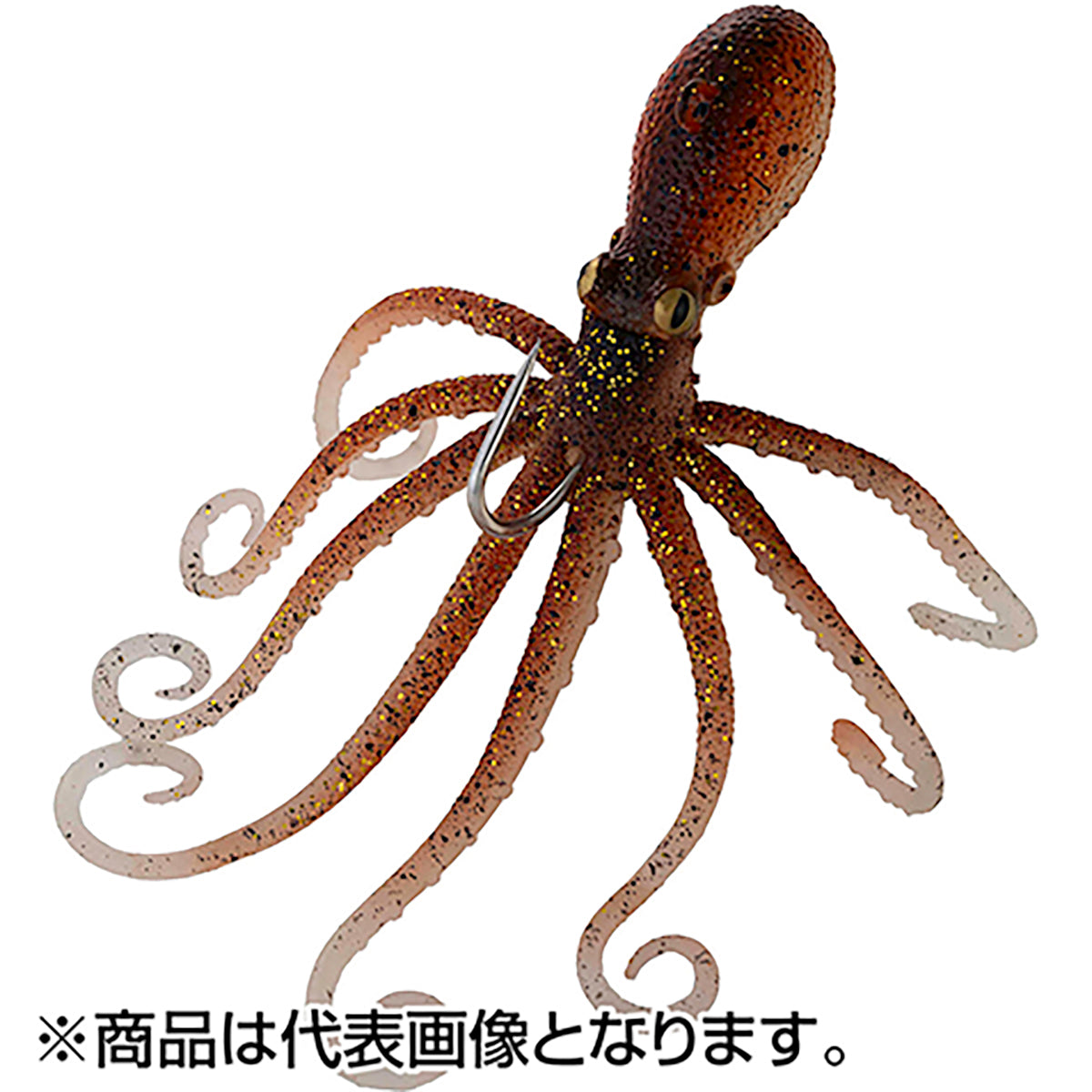 サベージギア(Savage Gear) 3D オクトパス 35g 10cm ブラウン